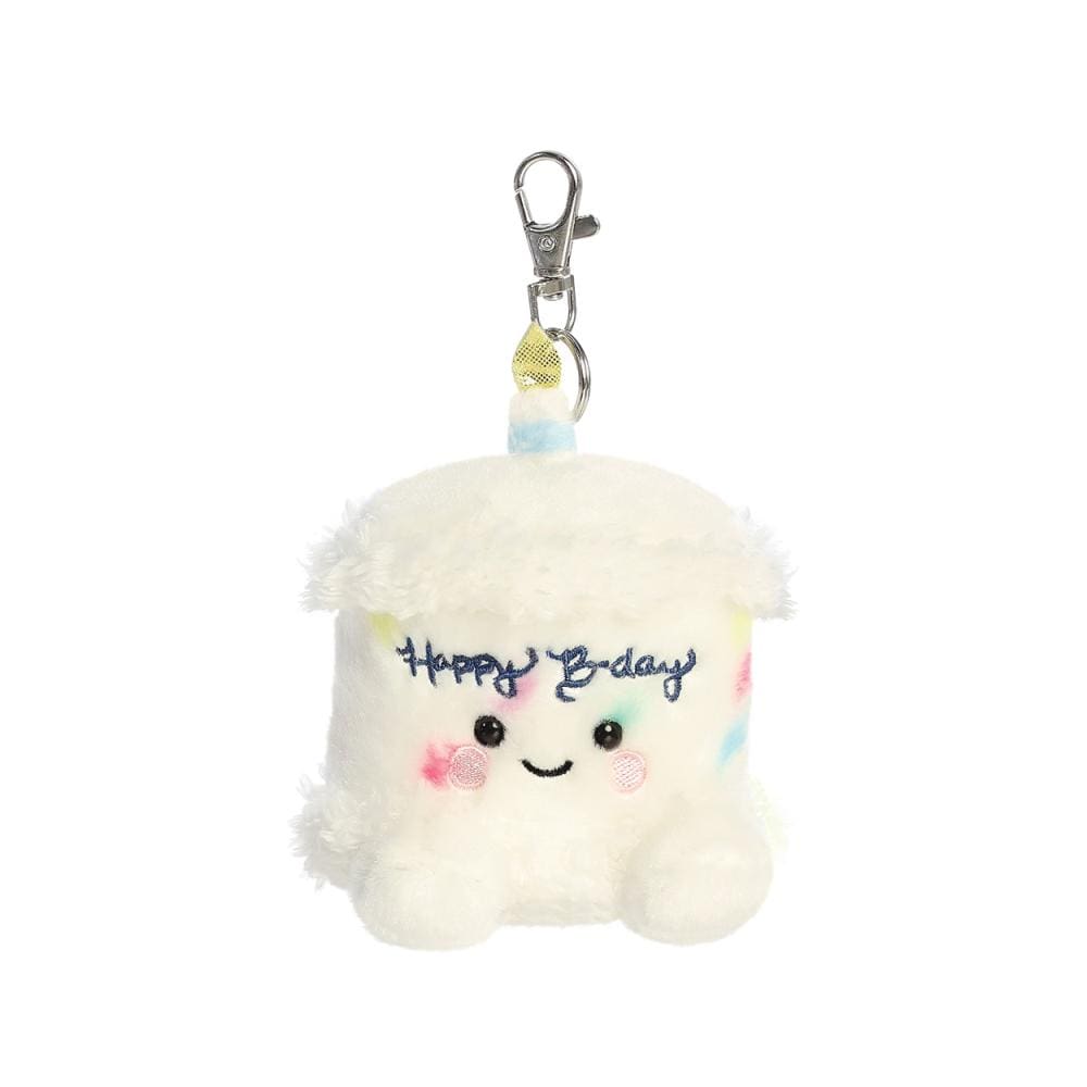Palm Pals Birthday Cake Clip On Keychain