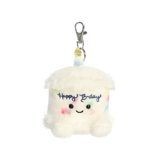 Palm Pals Birthday Cake Clip On Keychain