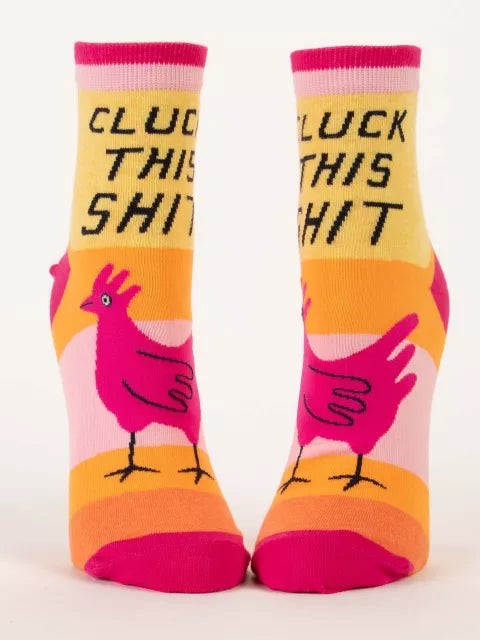Blue Q Women’s Cluck This Socks
