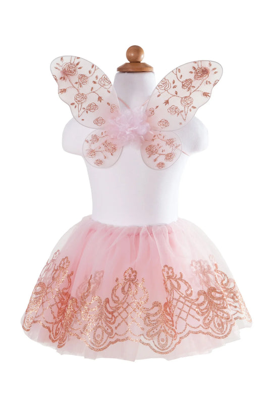 Great Pretenders Rainbow Rose Gold Tutu Set