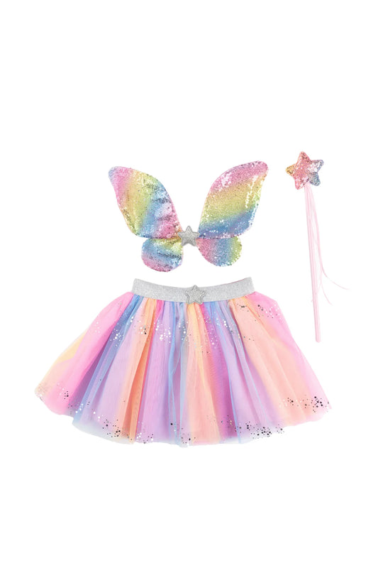 Great Pretenders Rainbow Sequin Tutu Set