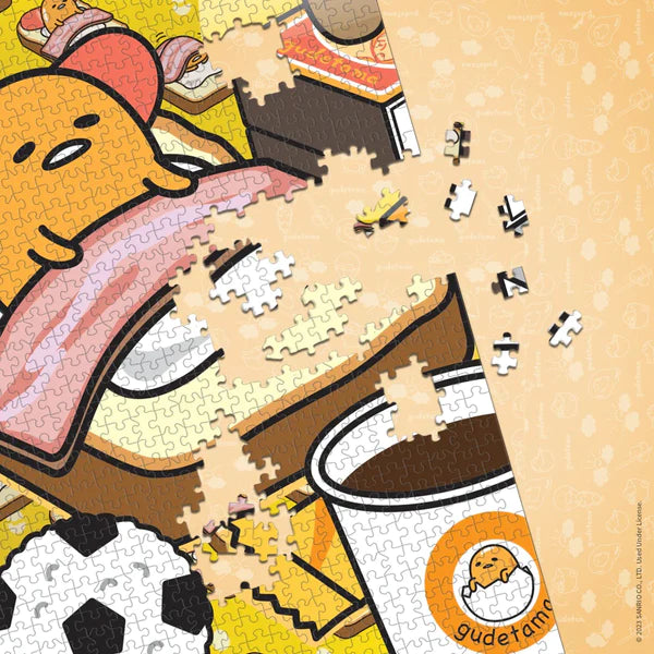 Gudetama Work From Home Puzzle