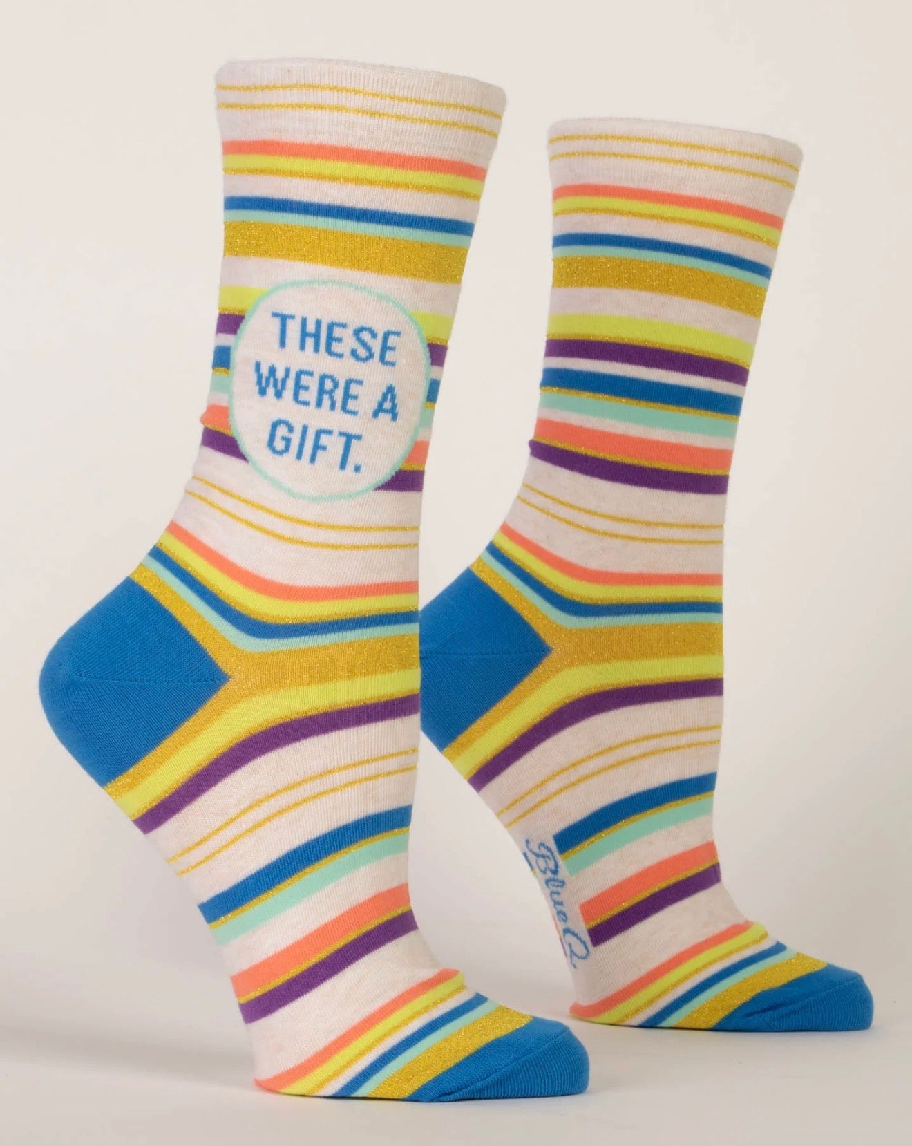 Blue Q Women’s These Were A Gift Crew Socks
