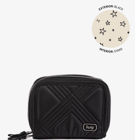 Lug Splits Wallet Black
