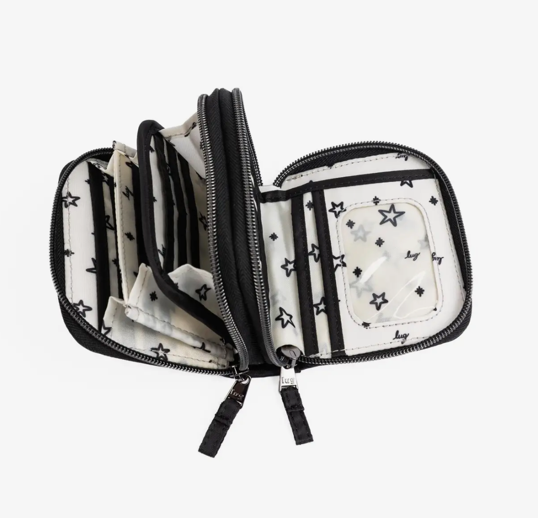 Lug Splits Wallet Black