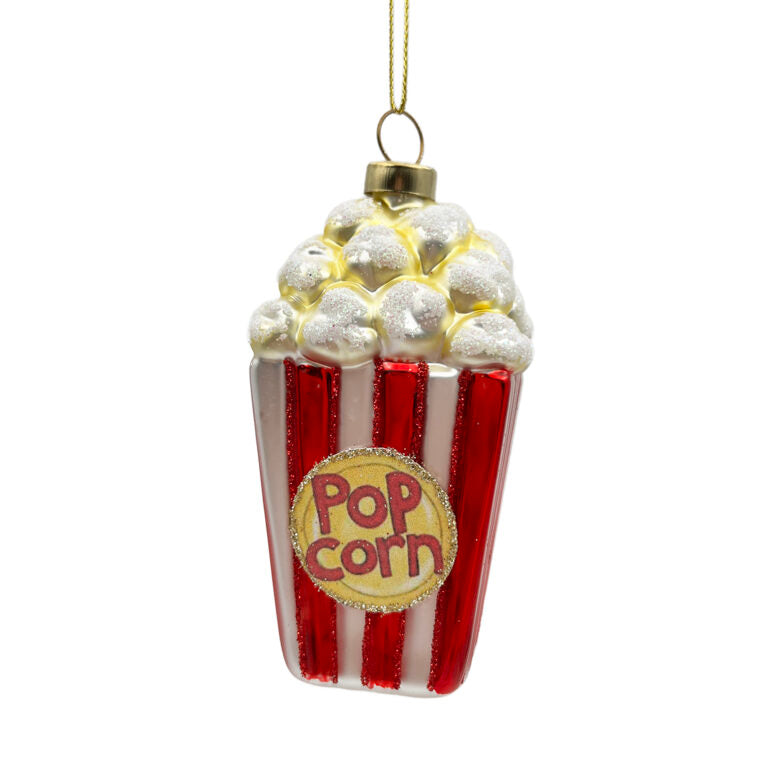 Glass Popcorn Ornament