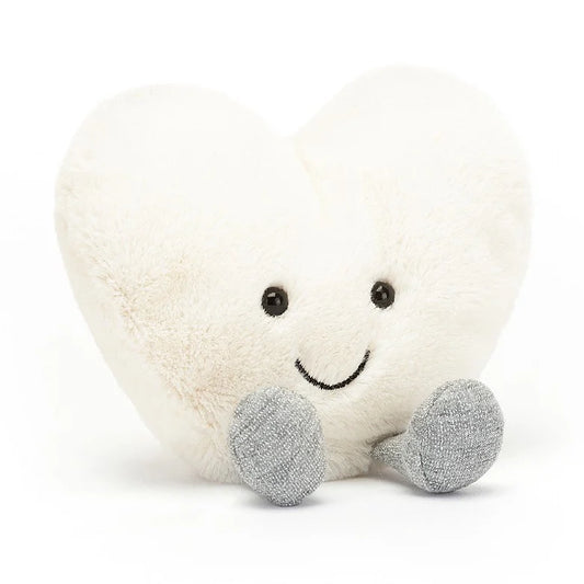 JellyCat Amuseable Cream Heart