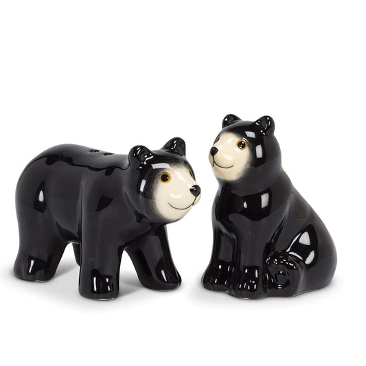 Salt & Pepper Shaker Black Bears