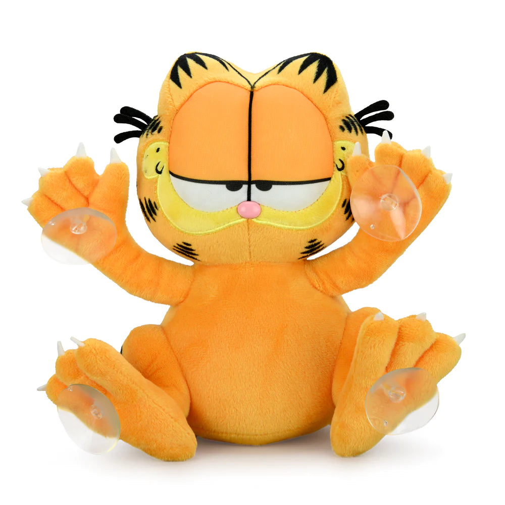 Garfield 8" Plush Suction Cup Window Clinger By KidRobot