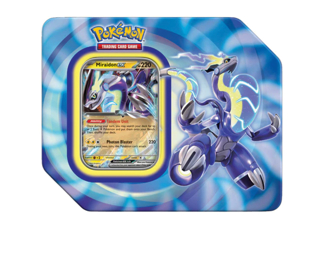 Pokémon Paldea Evolved Tin