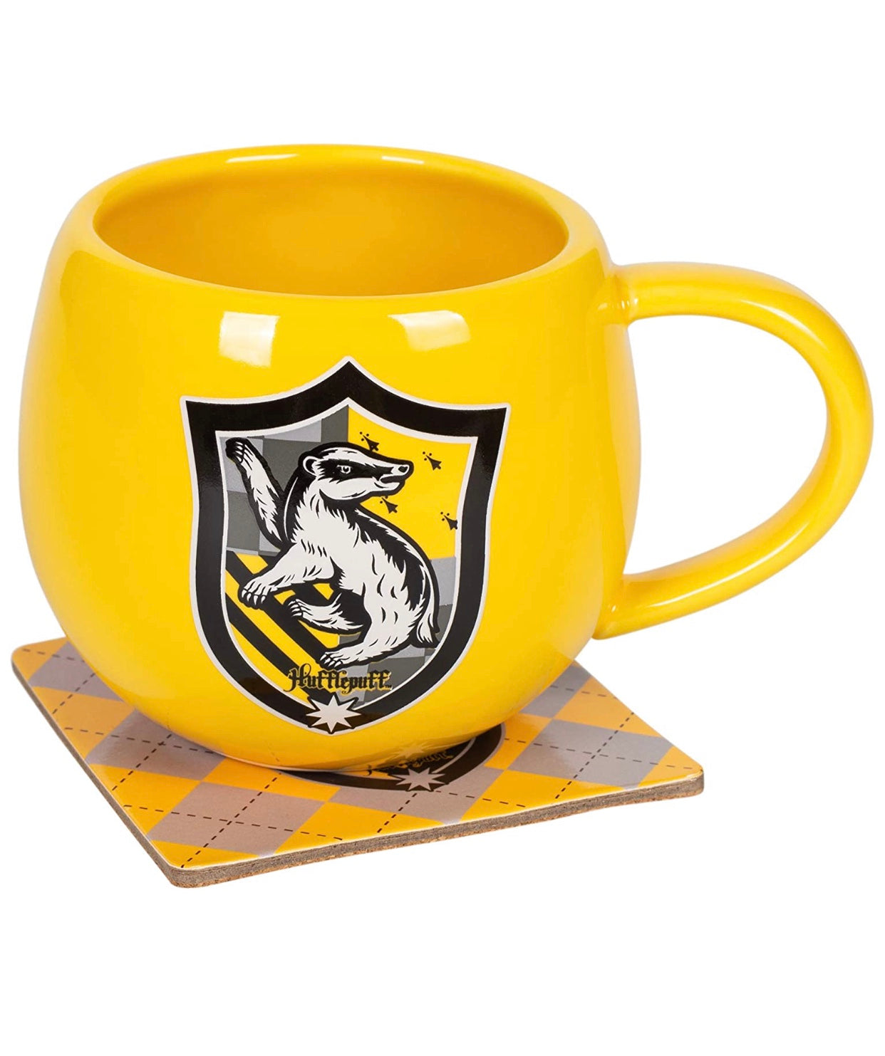 Harry Potter Hufflepuff Crest Mug Coaster