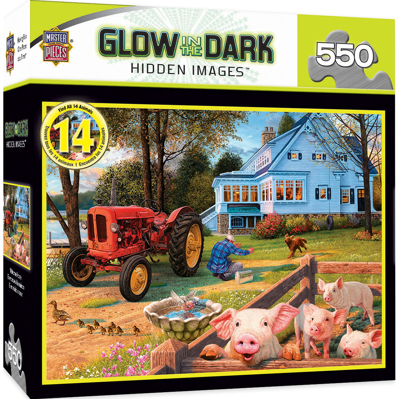 Glow in the Dark Puzzle 550pc