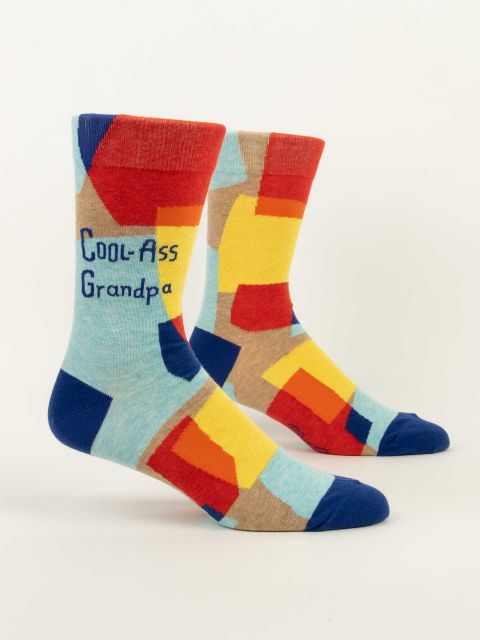 Blue Q Cool-Ass Grandpa Men’s Socks