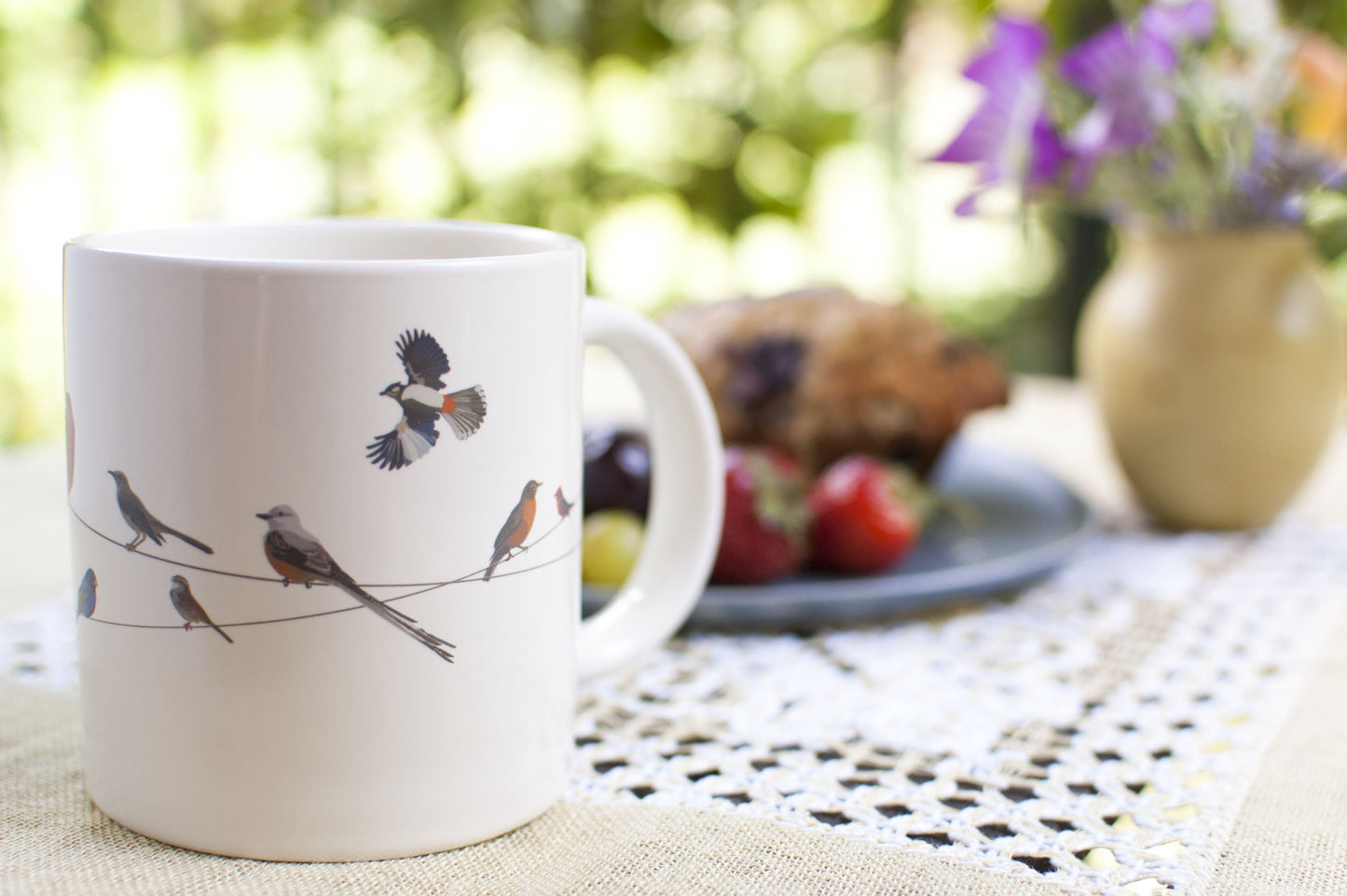 Birds on a Wire Mug