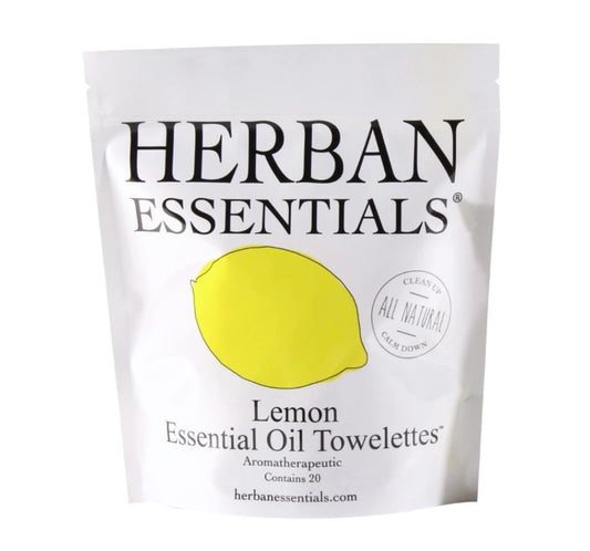 Herban Essential Lemon Towelettes