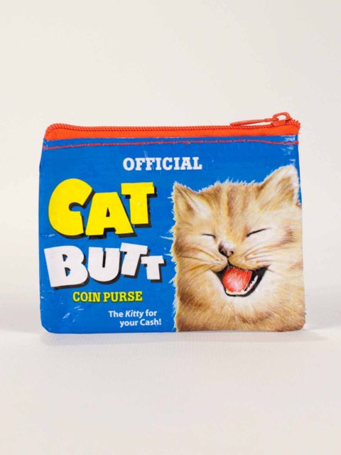 Blue Q Coin Cat Butt