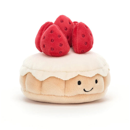 JellyCat Pretty Patisserie Tarte Aux Fraises