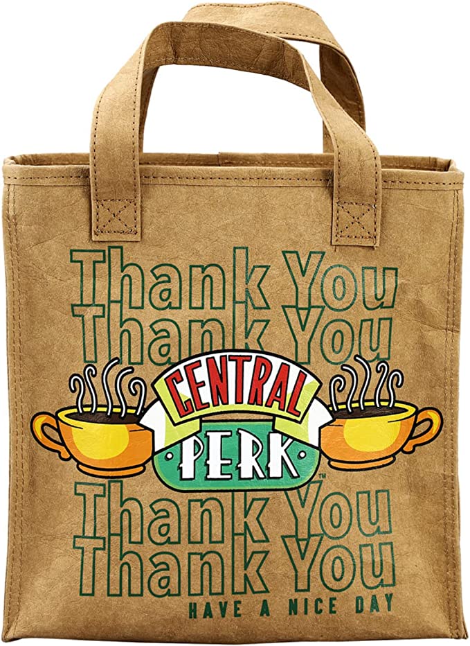 Friends to-Go Central Perk Coffee Shop Insulated Lunch Tote