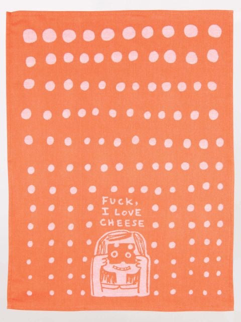 Blue Q Tea Towel Love Cheese