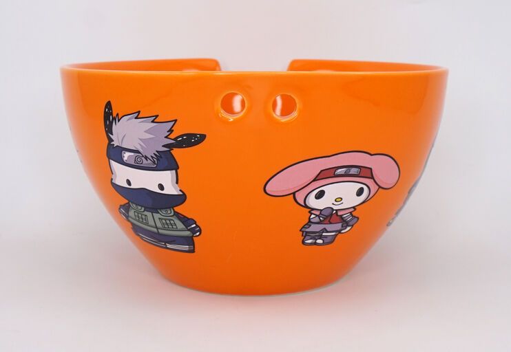 Saniro x Naruto Raman Bowl with Chopstick