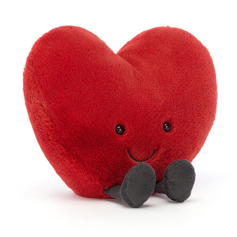 JellyCat Amuseable Red Heart Large