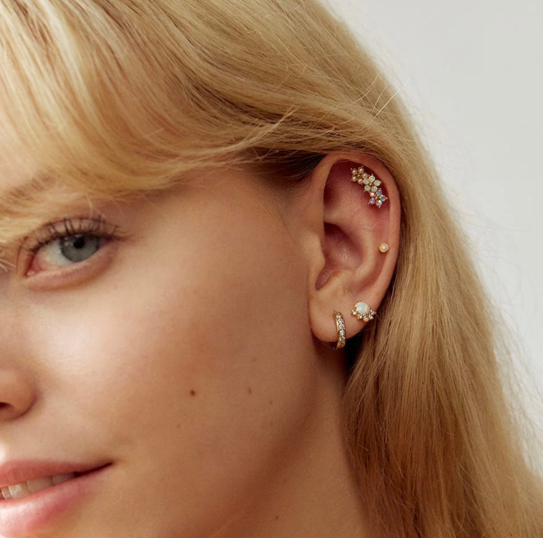 Lover’s Tempo Floral Climber Earrings