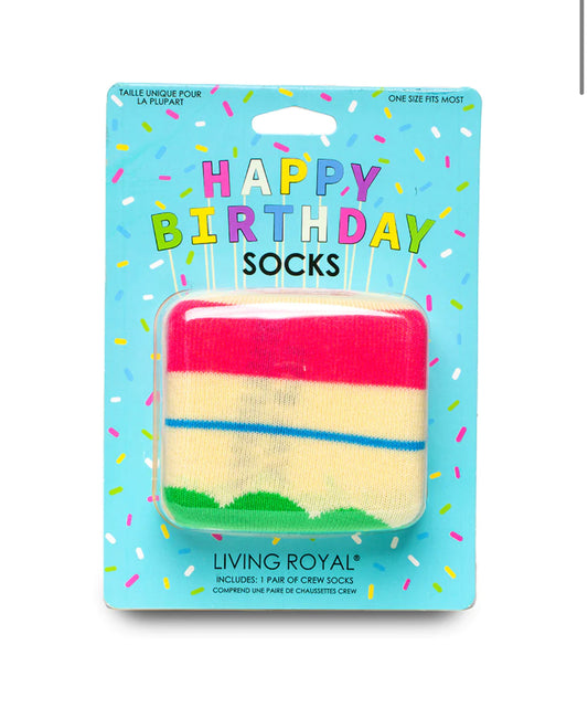 Living Royal Birthday Socks