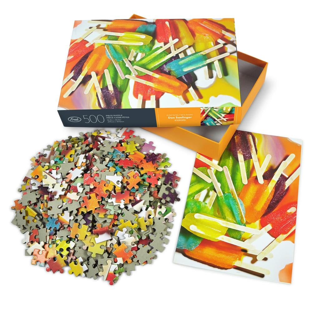 Fred & Friends Popsicle 500pc Puzzle