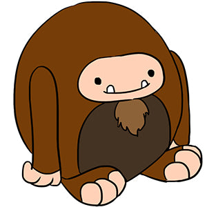Squishable Mini Bigfoot