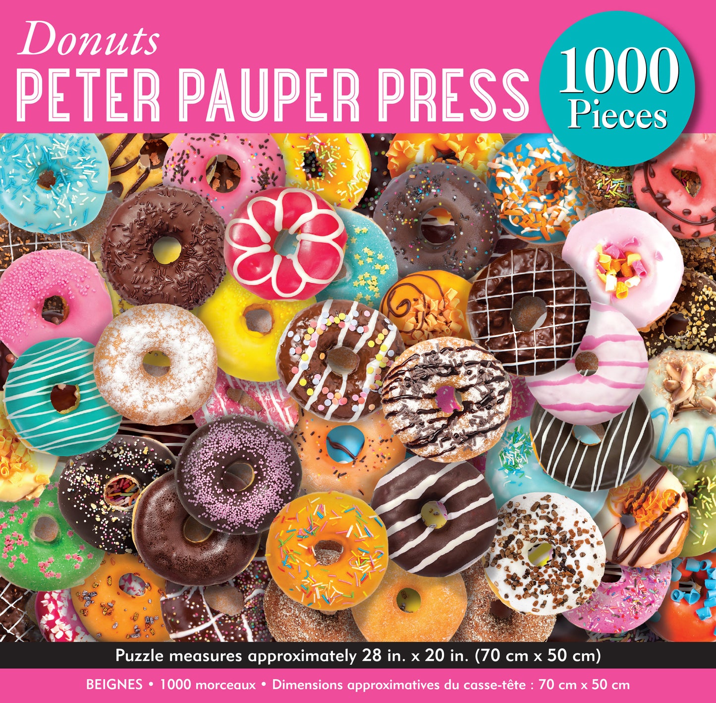 Peter Pauper Donuts Puzzle 1000pc