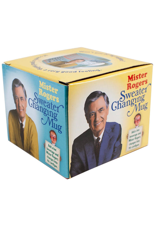 Mr Rogers Sweater Changing Mug