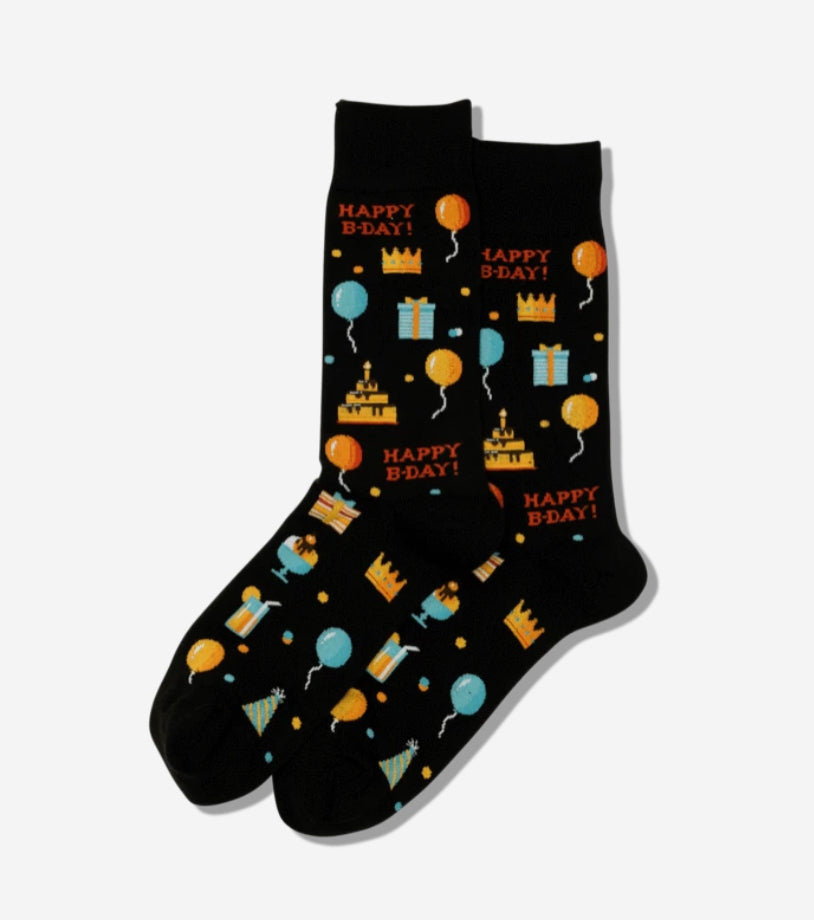 Hot Sox Mens Birthday Socks