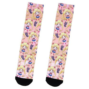 Sailor Moon Chibi Character Socks