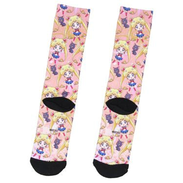 Sailor Moon Chibi Character Socks