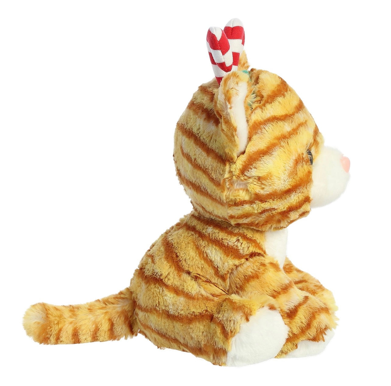 Holiday Candy Cane Tabby Cat