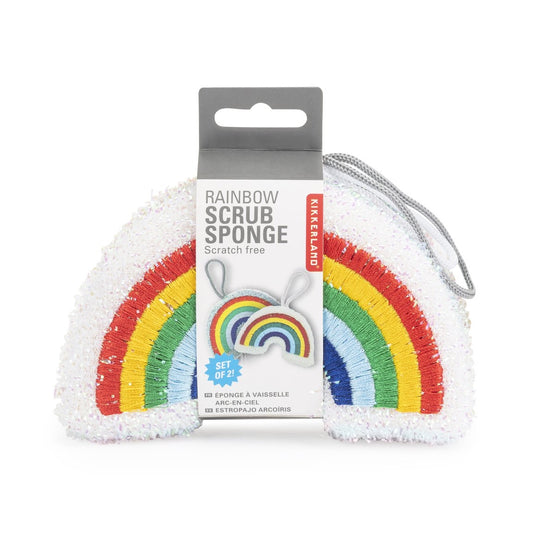 Kikkerland Rainbow Sponges