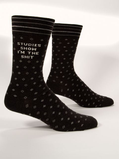 Blue Q Men’s Studies Show Socks