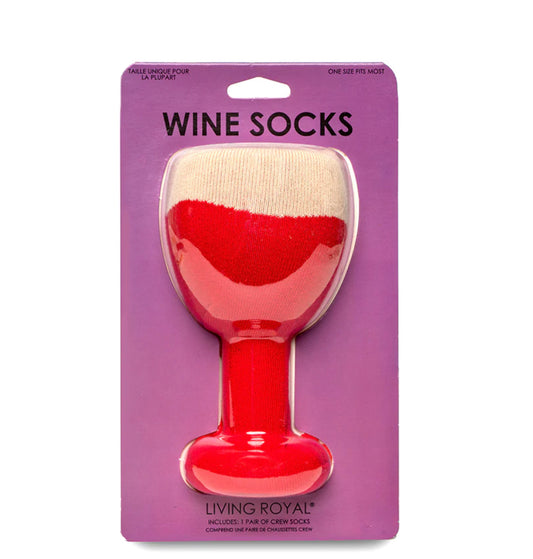 Living Royal Wine Socks