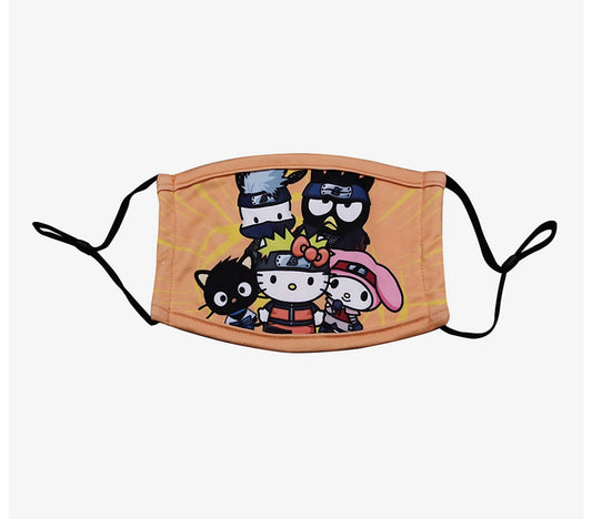 Naruto x Hello Kitty Face Mask