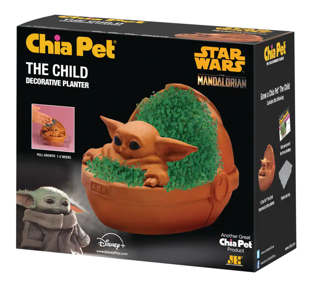 Chia Pet Baby Yoda Mandalorian