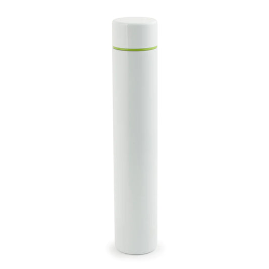 Kikkerland Slim Water Bottle - White