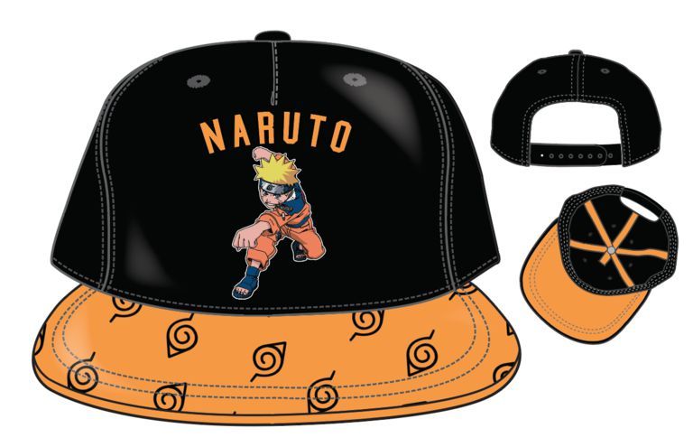 Naruto Youth Cap with Patch, Embroidery and Printing