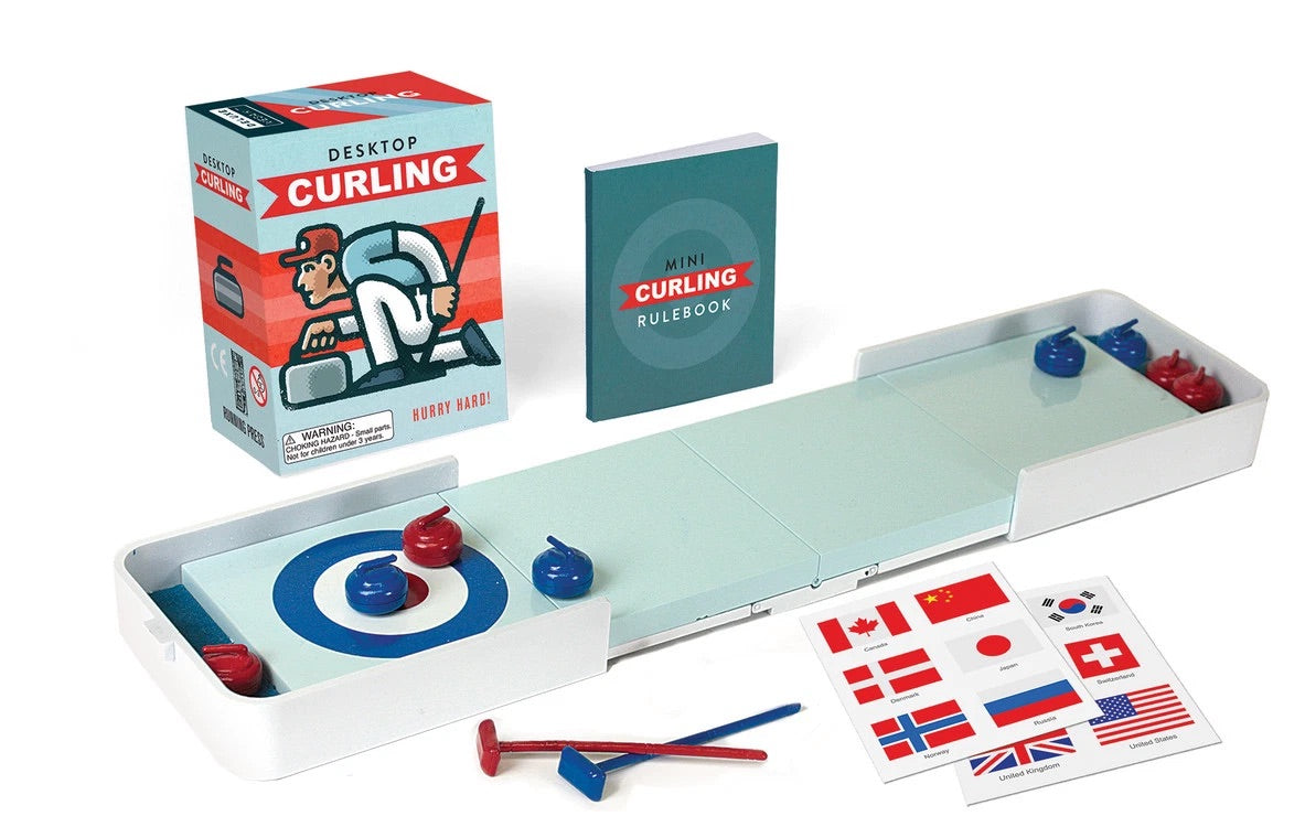 Running Press Mini Curling Kit