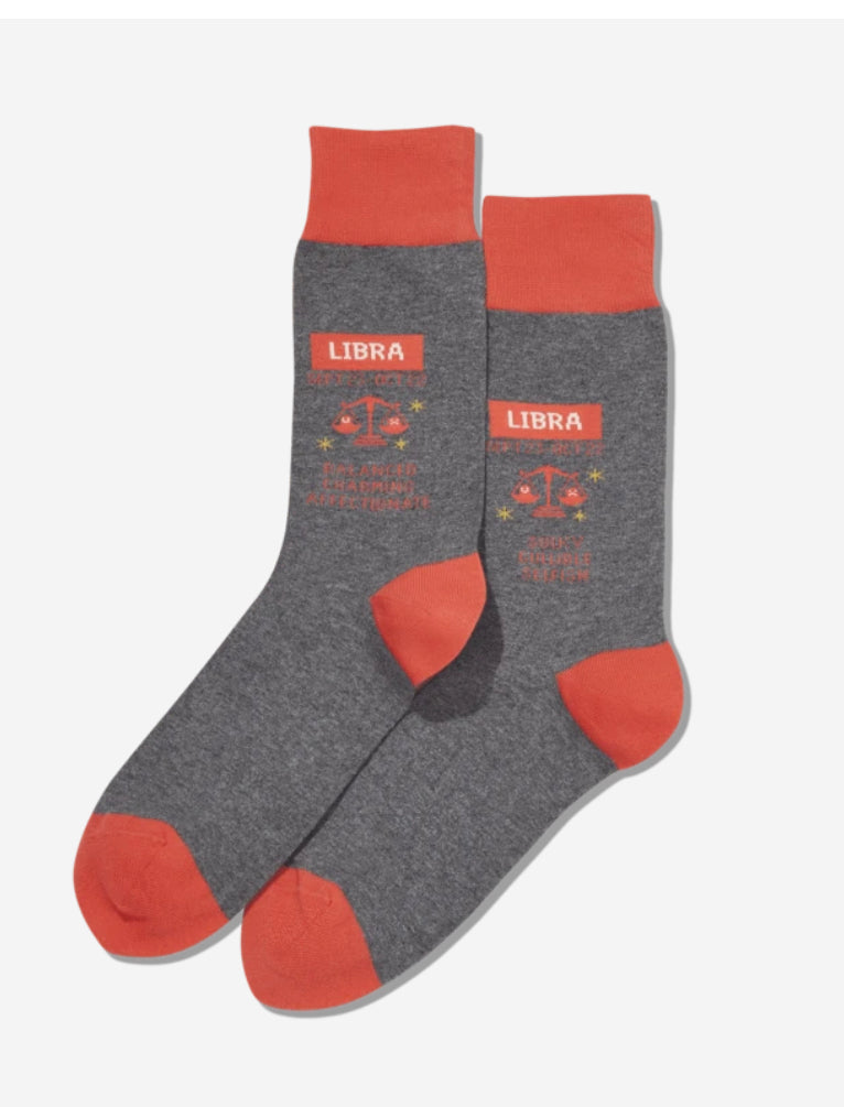 Hot Sox Mens Libra Socks