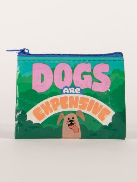 Blue Q Coin Purse Dogs Are Expensive