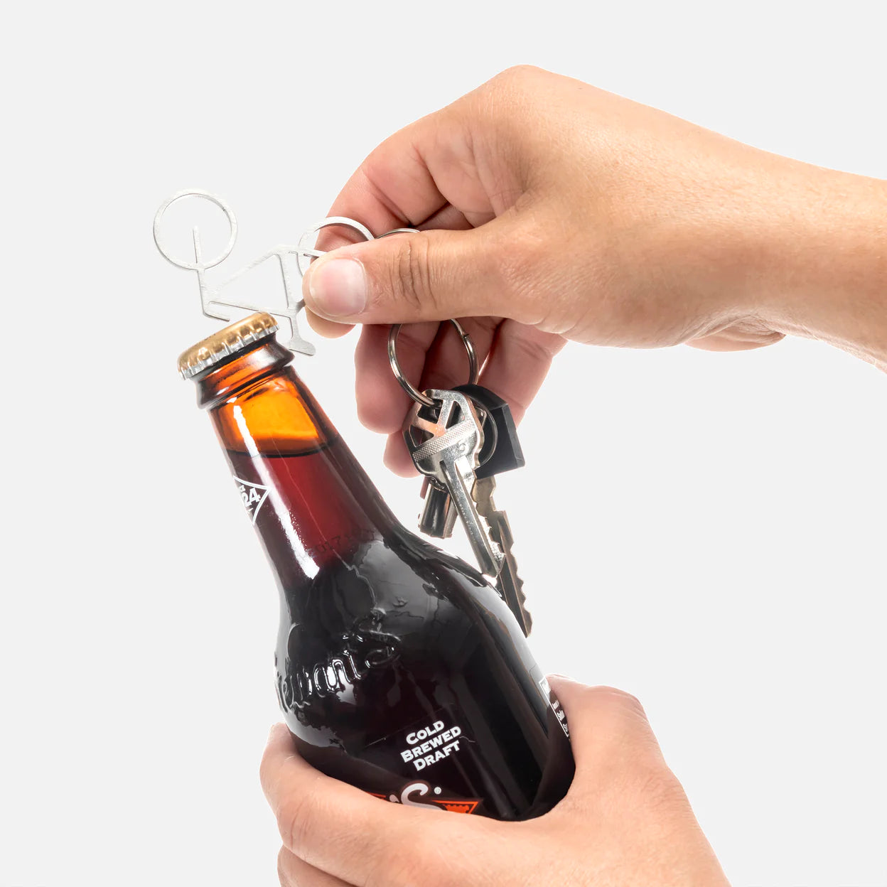 Kikkerland Bike Key Ring and Bottle Opener