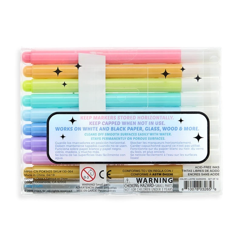 Ooly Colour Lustre Markers