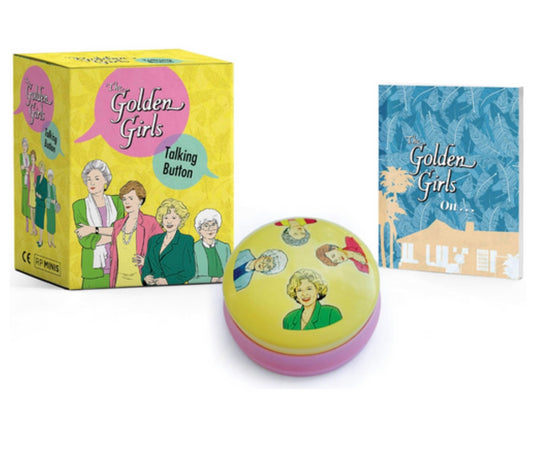Running Press The Golden Girls Mini Kit: Talking Button and Booklet