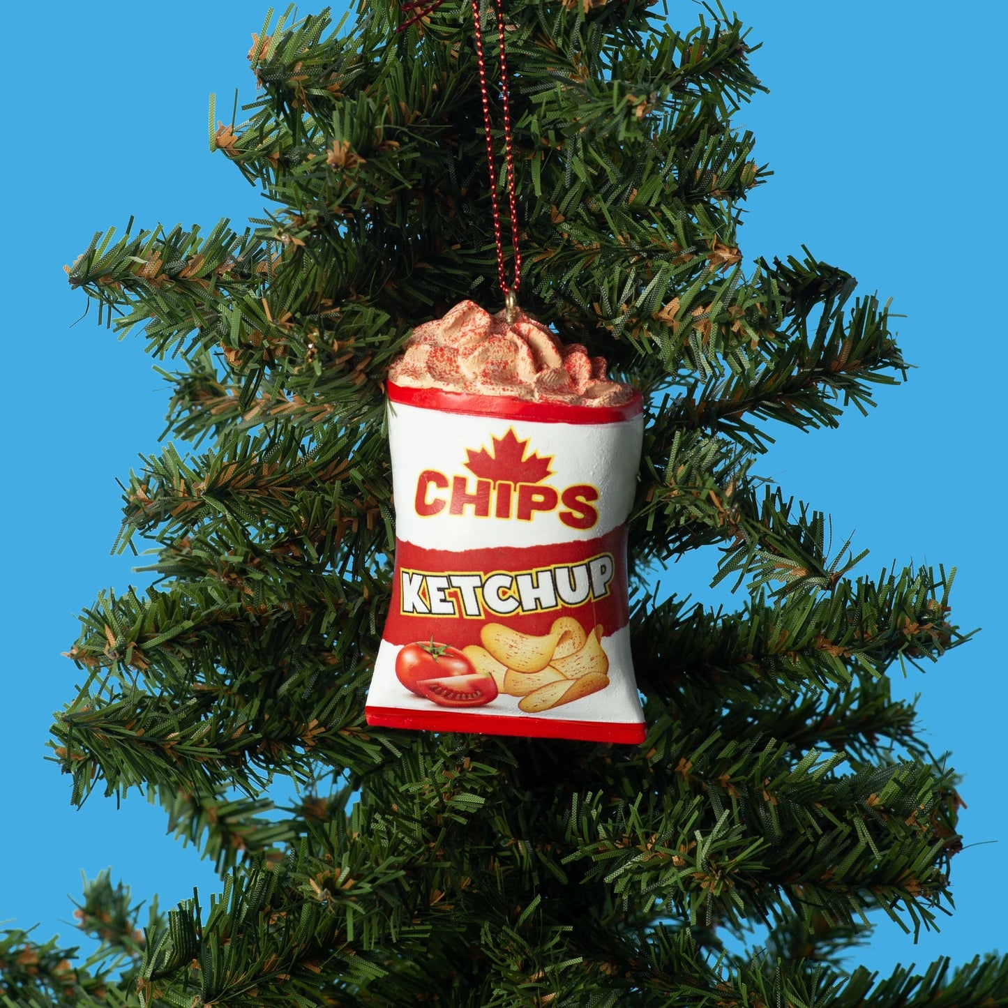 Main & Local Ketchup Chips Ornament