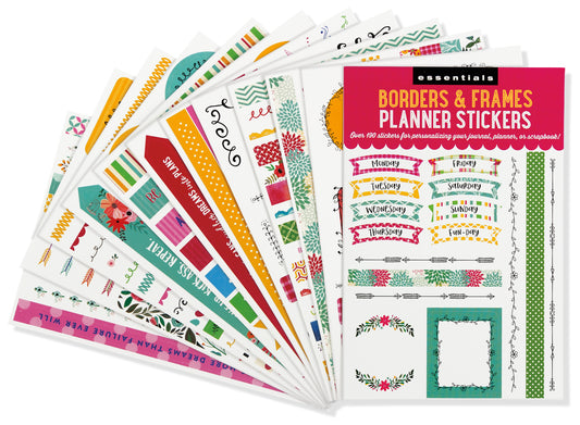 Borders & Frames Planner Stickers